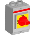 ABB OTP16KA3M1 Рубильникв боксе до 16А 3х-полюсный, красно-желтая р учка, резьба 4xM20 ABB OTP16KA3M1 Рубильникв боксе до 16А 3х-полюсный, красно-желтая р учка, резьба 4xM20