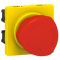 Legrand Mosaic Кнопка аварийного останова с поворотом на 1/4 оборота 10А 2 модуля