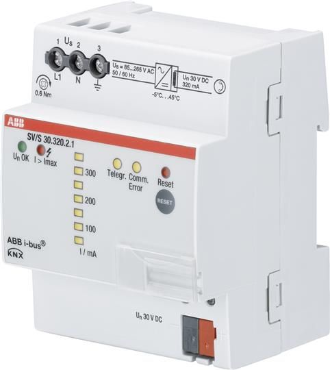 ABB KNX SV/S 30.320.2.1 Источник питания 320мА, диагностика шины, MDRC