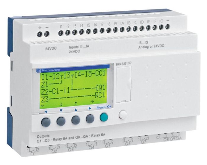 SE Zelio Logic Интеллектуальное реле 26 I/O 24V (DC)