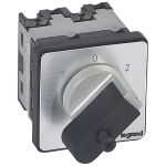 Legrand Переключатель на 2 направления с положением ''0'', 45° PR 12 1П 2 контакта крепление на дверце