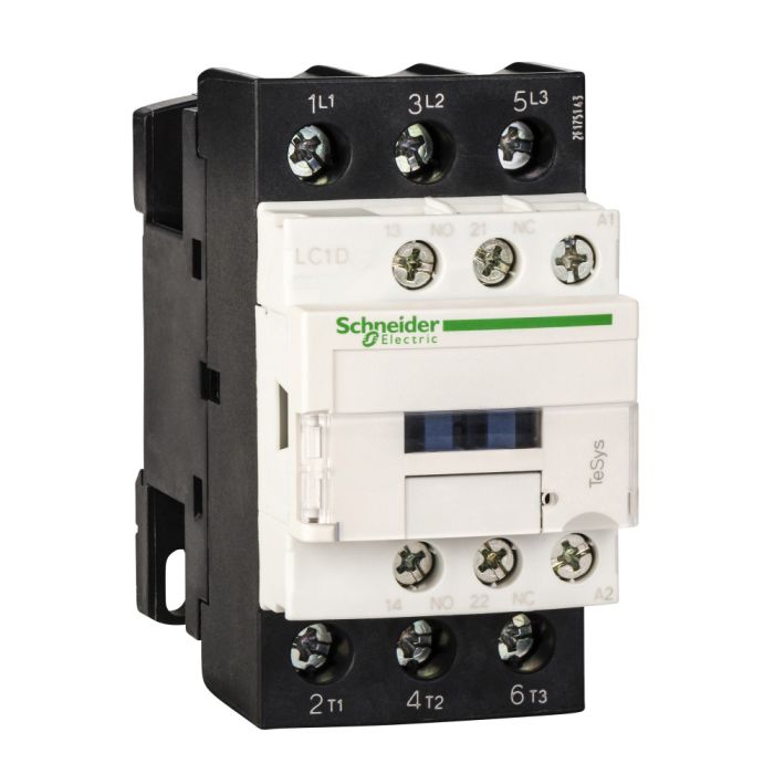 SE Contactors D Telemecanique Контактор 3Р 32A, НО+НЗ, 240В 50/60Гц, зажим под винт