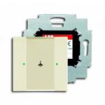 ABB 6125/01-884-500 Сенсор 1-клавишный с коплером в комплекте, белый бархат ABB 6125/01-884-500 Сенсор 1-клавишный с коплером в комплекте, белый бархат