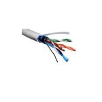 Кабель витая пара F/UTP кат.5e 2х2х24AWG solid CCA PVC сер. 305м (м) PROCONNECT 01-0121-3