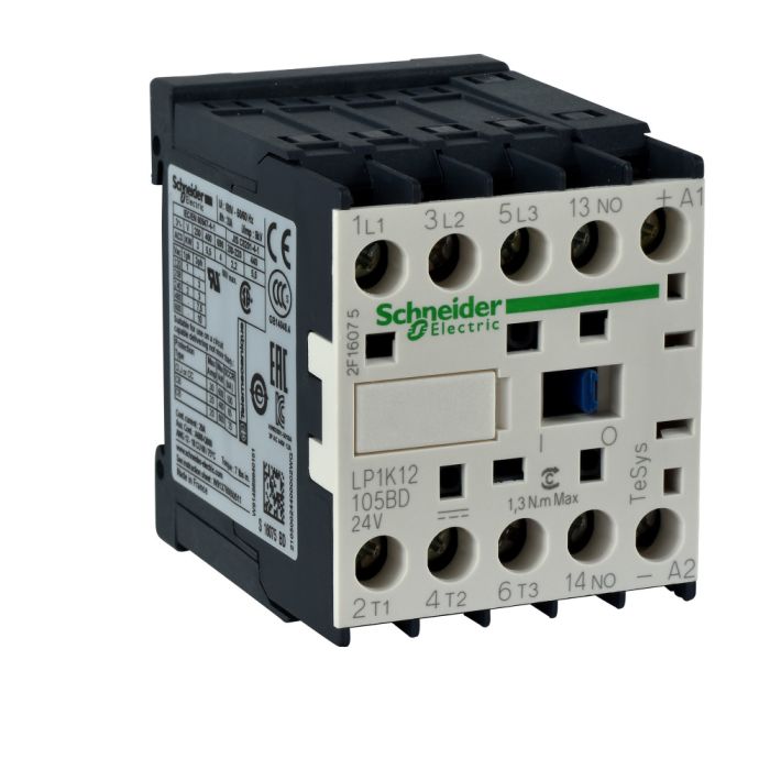 SE Contactors K Контактор 3P, 6А, НО, 24V DС