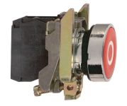 SE XB4 Кнопка с возвратом красная 1НЗ с маркировкой 0