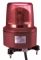 SE Лампа маячок вращающийся красная 120В AC 130мм