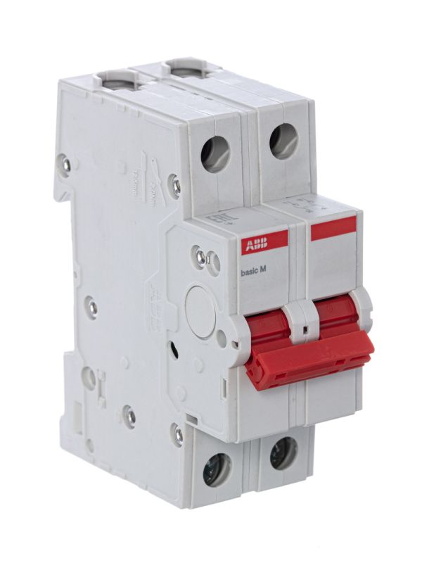 ABB Basic M Выключатель нагрузки 2P, 40A, BMD51240