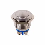 REXANT Кнопка антивандальная ?16 Б/Фикс (2c винт) (ON)-OFF сфера