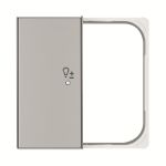 ABB SKY Серебристая Клавиша двойная левая free@home светорегулятор ABB SKY Серебристая Клавиша двойная левая free@home светорегулятор