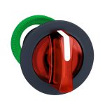 SE Головка переключателя, с подсветкой, фиксация, красная, 3 положения, утопл.