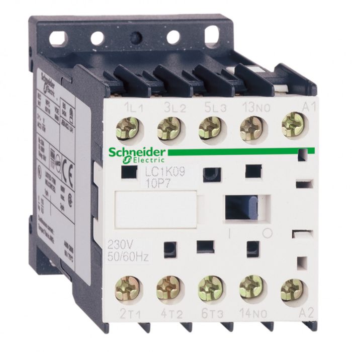 SE Contactors K Telemecanique Контактор 12A, 3НО сил.конт. 1НО доп.конт. катушка 24V 50/60Гц