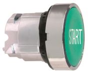SE XB4 Головка для кнопки 22мм зеленая с возвратом