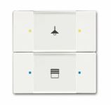 ABB 6126/02-884-500 Сенсор 2/4-клавишный, белый бархат ABB 6126/02-884-500 Сенсор 2/4-клавишный, белый бархат