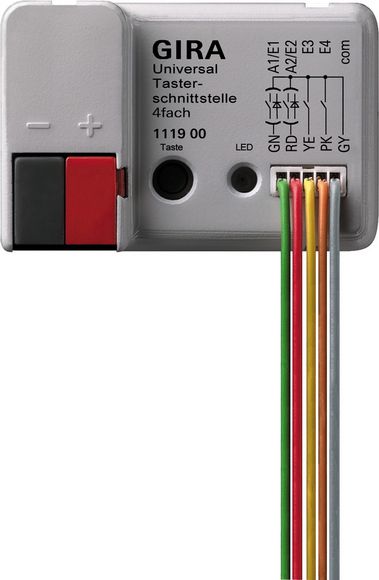 Gira KNX Бинарный вход 4-канальный монтаж в коробку