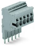 Wago Модульная вилка TOPJOB®s модульный гнездо для контакта перемычки, серые 2004-554