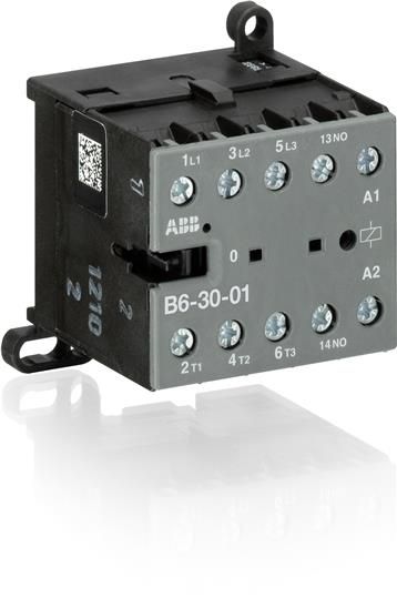 ABB B Миниконтактор B6-30-10-F 9A (400В AC3) катушка 110В АС