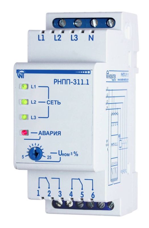 Новатек Реле напряжения РНПП-311.1