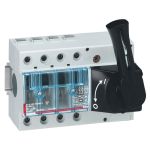 Legrand Vistop Рубильник 4Р 64A, фронтальный привод, черная рукоятка Legrand Vistop Рубильник 4Р 64A, фронтальный привод, черная рукоятка