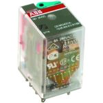 ABB Реле CR-M024DC4LG 24B DC 4ПК (6A), СИД индикация, позолоченные контакты ABB Реле CR-M024DC4LG 24B DC 4ПК (6A), СИД индикация, позолоченные контакты