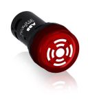 ABB Зуммер CB1-613R с пульсирующим сигналом, с подсветкой, красный, 230 В AC ABB Зуммер CB1-613R с пульсирующим сигналом, с подсветкой, красный, 230 В AC