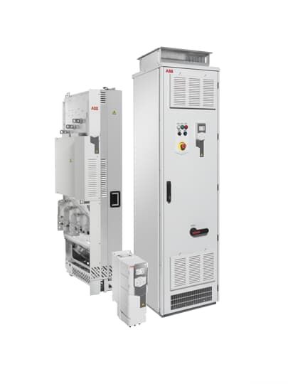 ABB Частотный преобразователь ACS580-01-033A-4+J400, 15 кВт, 380 В, 3 фазы, IP21, с панелью управления