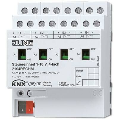 JUNG KNX Блок управления 1-10 B, 4гр