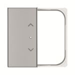 ABB SKY Серебристая Клавиша двойная жалюзийная free@home ABB SKY Серебристая Клавиша двойная жалюзийная free@home