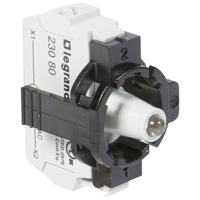 Legrand Osmoz Комплектующий блок для диффузоров для комплектации с подсветкой пружин. клеммы 230 В~ белый 1 пост