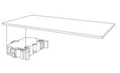 ABB Дополнительный контакт для XR2/3 1НО (набор)