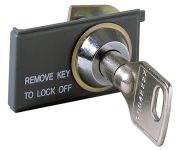 ABB Блокировка выключателя в разомкнутом состоянии KEY LOCK E1/6 - одинаковые ключи N.20005