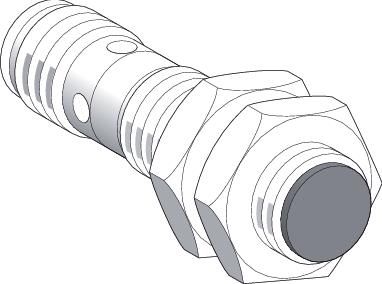 SE Датчик индуктивный цилиндрический M12 12/24В DC XS612B3DBM12