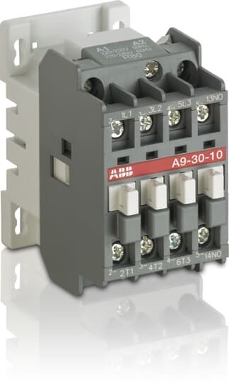 ABB Контактор A9-30-10 (9А AC3) катушка 110-115В AC