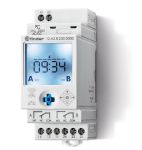 Finder Реле времени цифровое недельное; монтаж на рейку 35мм; 2СO 16A; питание 24B AC/DC; NFC; ширина 35мм; степень защиты IP20; упаковка 1шт.