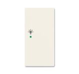 ABB Basic 55 Шале (бел) Клавиша двойная правая free@home, освещение ABB Basic 55 Шале (бел) Клавиша двойная правая free@home, освещение