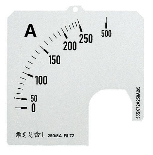 ABB SCL Шкала для амперметра SCL 1/5 A1