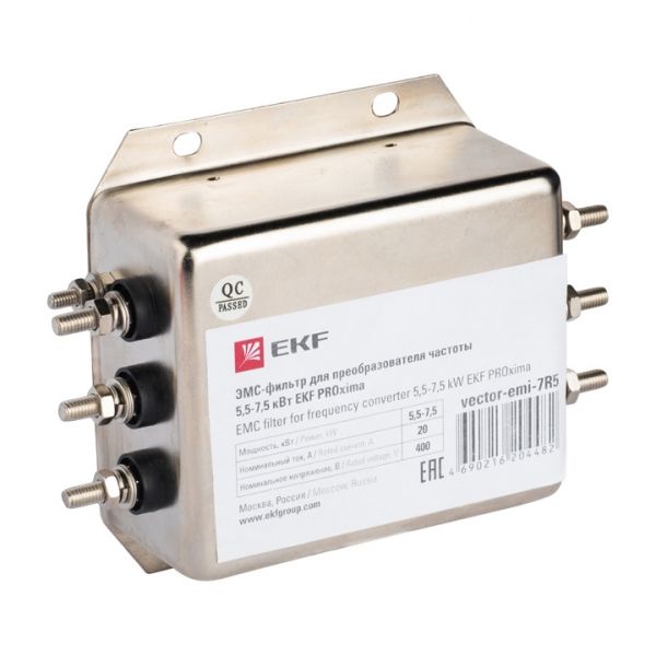 EKF PROxima ЭМС-фильтры для преобразователя частоты 5,5-7,5 кВт
