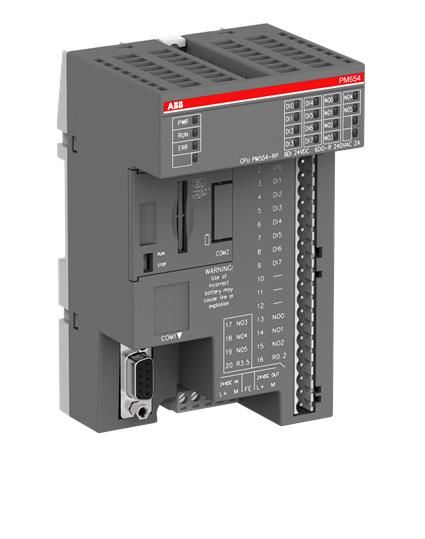 ABB PM554-TP Контроллер AC500-eCo,128 кБ, 8DI/6DO, =24В