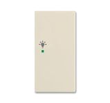 ABB Basic 55 Слоновая кость Клавиша двойная правая free@home, освещение ABB Basic 55 Слоновая кость Клавиша двойная правая free@home, освещение