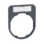 SE Держатель (30х40) для маркировка(18х27) белый/жёлтый фон для кнопок и переключателей XB4, ХВ5