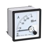 DEKraft Амперметр аналоговый 400/5А AC 96х96мм КТ 1,5 трансф. подкл.
