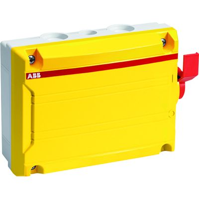 ABB BWS625 Выкл в боксе с доп. контактом 6р 25А IP65 BWS625 Y TPN