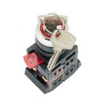 EKF PROxima Переключатель АKS-22 черный c замком возвратный NO+NC EKF PROxima Переключатель АKS-22 черный c замком возвратный NO+NC