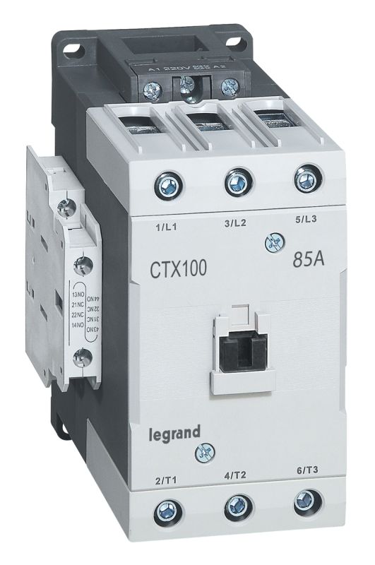 Legrand CTX3 Контактор 100 3P 85A (AC-3) 2но2нз ~110В