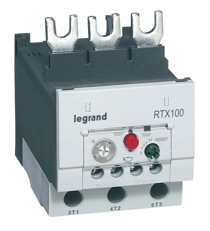 Legrand RTX3 100 Тепловое реле с дифференциальной защитой 70-95A для CTX3 100