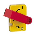 Legrand Выключатель-разъединитель Vistop 32 A 4П рукоятка спереди красная рукоятка / желтая панель Legrand Выключатель-разъединитель Vistop 32 A 4П рукоятка спереди красная рукоятка / желтая панель
