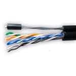 Кабель витая пара U/UTP кат.5e 4х2х24AWG solid CU PE OUTDOOR Standart трос черн. 305м (м) SUPRLAN 01-0322 Кабель витая пара U/UTP кат.5e 4х2х24AWG solid CU PE OUTDOOR Standart трос черн. 305м (м) SUPRLAN 01-0322