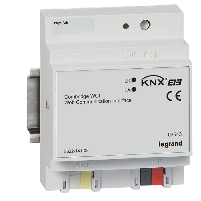 Legrand KNX Интерфейс IP/KNX. DIN 4 модуля.