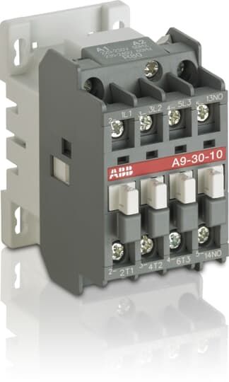 ABB Контактор A9-30-01 (9А AC3) катушка 110В AC