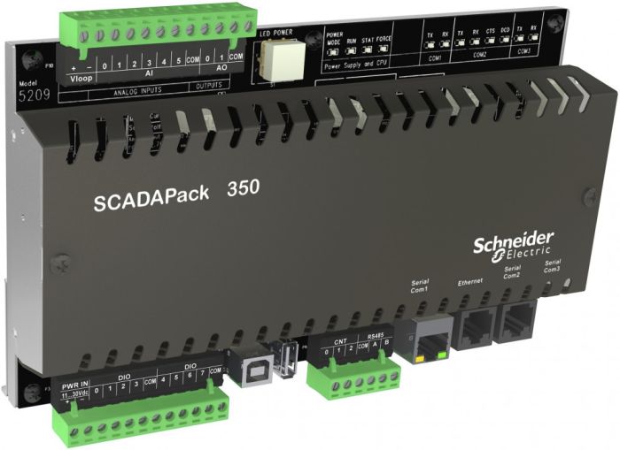 SE ScadaPack 350 RTU,4 поток/GT,IEC61131,2 A/O